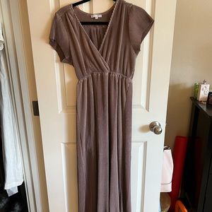 Baltic Born Athena Pleated Maxi dress.